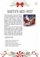 Vista previa - Fichas informativas / Documentos de lectura - CHRISTMAS READING COMPREHENSION BOOK (20 TEXTS) - página 2