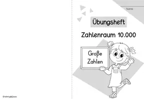 Vorschau - Arbeitsblätter - Zahlenraum 10.000 | Klasse 4 - Seite 1