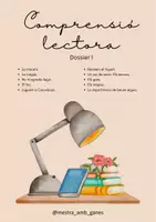 Vista previa - Hojas de trabajo - Dossier de comprensió lectora - Portada