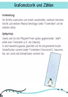Vorschau - Spiele - Lernspiel Kindergarten: Grafomotorik und Zählen (Polartiere / Winter) - Seite 1