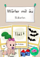 Vorschau - Bildkarten - Bildkarten- Laut äu - Wortschatz aufbauen - Deckblatt