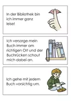 Vorschau - Poster - Bibliotheksregeln - Seite 1