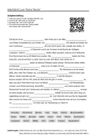 Vorschau - Arbeitsblätter - Arbeitsblätter zum Thema "Buche" + Lösung & MP3 + - Deckblatt