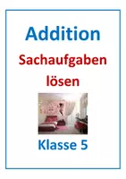Vorschau - Arbeitsblätter - Materialpaket (Sachaufgaben zu den Grundrechenarten) - Seite 1