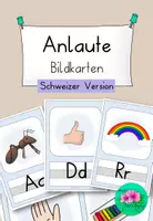 Vorschau - Merkblätter - Anlautplakate🇨🇭 - Schweizer Version - Deckblatt