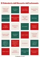 anteprima - Flashcard - Il Calendario dell'Avvento dell'autonomia - Pagina 1