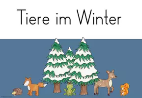 Vorschau - Unterrichtsreihen - Tiere im Winter - Reihentransparenz Klasse 1-2 - Seite 3