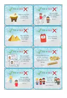 Vorschau - Spiele - Christmas Story - "True or False?" Card Sort - Seite 3