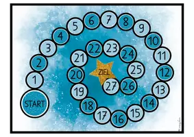 Vorschau - Spiele - Gesellschaftsspiel: Silben klatschen im Winter (phonologische Bewusstheit) - Seite 2