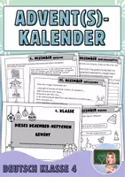 Vorschau - Arbeitsblätter - MEGAPAKET - ALLE Dezemberheftchen Klasse 1 - 4 - Seite 1