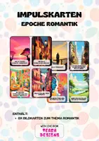 Vorschau - Präsentationen/Tafelbilder - Impulskarten Epoche Romantik - Die perfekte Einstiegsstunde - Deckblatt