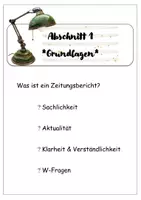 Vorschau - Arbeitsblätter - Arbeits- und Übungsheft Zeitungsbericht - Seite 2