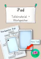 Vorschau - Präsentationen/Tafelbilder - iPad Tafelmaterial + Wortspeicher - Deckblatt