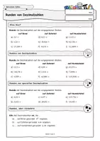 Vorschau - Arbeitsblätter - Sammlung: Dezimalzahlen - Deckblatt
