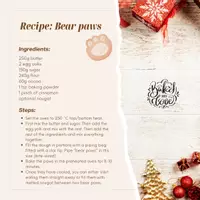 Vorschau - Anderer Materialtyp - Christmas cookie baking: Bear Paws Klasse 3, 4, 5, 6, 7, 8, 9 - Seite 1
