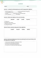 anteprima - Esercizi - Inglese - Aggettivi che terminano in -ful - Pagina 3