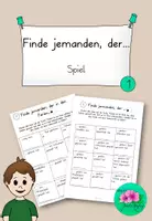 Vorschau - Spiele - Finde jemanden Bewegungsspiel - immer einsetzbar - Deckblatt