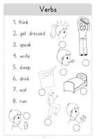 Vorschau - Arbeitsblätter - Important words - Englisch- Arbeitsblätter - Seite 1