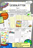 Vorschau - Arbeitsblätter - Lesen lernen zu Karibu 1 (Version 2016) - deutsche Fibelschrift - Tbis Z | 1. Klasse - Deckblatt