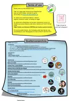 Vorschau - Arbeitsblätter - Bunte Leseblätter zu Karibu 1 (Version 2016) , in deutscher Druckschrift (t,au,ei,h,d,sch,k,z) – Teil 2 - Seite 1