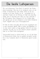 Vorschau - Poster - Die beste Lehrperson- was Kinder in der Schule brauchen - Seite 1