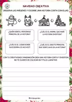 Vista previa - Juegos / Gamificación - Escritura Creativa Navidad con Dados @miviqs.garden - página 3