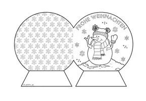 Vorschau - Arbeitsblätter - Schneekugel: Schreibanlass (Wunschzettel & Weihnachtskarte) - Seite 3