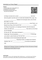 Vorschau - Arbeitsblätter - Arbeitsblätter "Bürger" + Lösung & MP3 + - Deckblatt