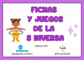 Vista previa - Hojas de trabajo - Sílabas inversas y mixtas con /S/: juegos y fichas - página 1