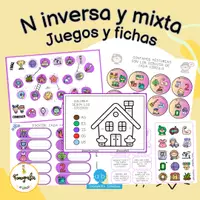 Vista previa - Hojas de trabajo - Sílabas inversas y mixtas con /S/: juegos y fichas - Portada