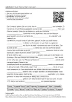 Vorschau - Arbeitsblätter - Arbeitsblätter zum Thema "Carl von Linné" + Lösung & MP3 + Mindmap + Infografik - Deckblatt