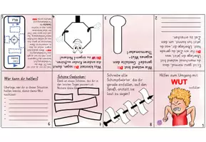 Vorschau - Arbeitsblätter - Faltbuch Wut (Regulationsstrategien) - Seite 2
