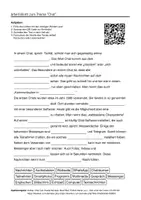 Vorschau - Arbeitsblätter - Lernposter + Arbeitsblätter zum Thema "Chat" (Lückentext, Hörverstehen) + Lösung & MP3 + Mindmap + Infografik - Seite 1