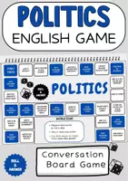 Vorschau - Spiele - Politics Conversation Board Game English Games 5h to 6th - Deckblatt