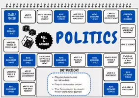 Vorschau - Spiele - Politics Conversation Board Game English Games 5h to 6th - Seite 1