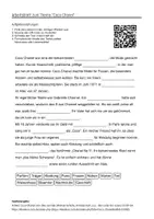 Vorschau - Arbeitsblätter - Arbeitsblätter zum Thema "Coco Chanel" + Lösung & MP3 + Mindmap + Infografik - Deckblatt