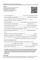 Vorschau - Arbeitsblätter - Arbeitsblätter zum Thema "Computerspiel" + Lösung & MP3 + Infografik - Deckblatt