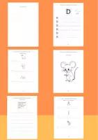 Vorschau - Arbeitsblätter - Buchstaben richtig schreiben lernen - Vorschule/Grundschule - Seite 1