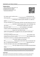 Vorschau - Arbeitsblätter - Arbeitsblätter zum Thema "Cowboy" + Lösung & MP3 + Infografik - Deckblatt