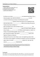 Vorschau - Arbeitsblätter - Arbeitsblätter zum Thema "Dämon" + Lösung & MP3 + Infografik - Deckblatt