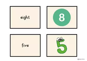 Vorschau - Spiele - Vokabelspiel zum Thema "Numbers (1-10)" (Sally 3 - Ausgabe Bayern) - Seite 3