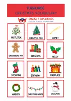 anteprima - Flashcard - Christmas vocabulary - vocaboli di Natale - Pagina di copertina