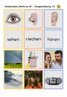 Vorschau - Stationenlernen - Wissenskartei Sinne Sinnesorgane Gruppenarbeit Sachunterricht Klasse 3 Klasse 4 - Seite 2