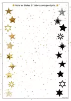 Aperçu - Apprentissages en autonomie - ✨ Atelier Étoiles identiques et silhouette correspondante - Page 3