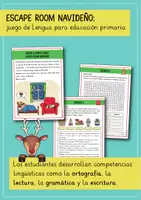 Vista previa - Hojas de trabajo - La Navidad - Pack de materiales para primaria y ELE - página 2