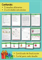 Vista previa - Hojas de trabajo - La Navidad - Pack de materiales para primaria y ELE - página 3