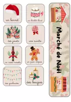 Aperçu - Feuilles d'exercices - Le marché de Noël - Page 1