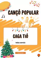 Vista previa - Hojas de trabajo - Cançó catalana "Caga Tió" (amb preguntes) - Portada