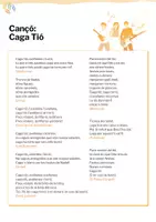 Vista previa - Hojas de trabajo - Cançó catalana "Caga Tió" (amb preguntes) - página 2