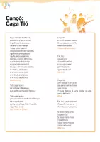 Vista previa - Hojas de trabajo - Cançó catalana "Caga Tió" (amb preguntes) - página 3